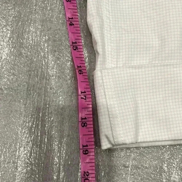 [4] Nike Golf Dri-Fit White Square Capri-  Women - Picture 4 of 5